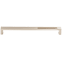 Top Knobs Modern Metro 9 Inch Center to Center Handle Cabinet Pull from the Sanctuary II Collection Brushed Satin Nickel