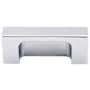 Top Knobs Modern Metro 2 Inch Center to Center Cup Cabinet Pull from the Sanctuary II Series - 25 Pack Polished Chrome