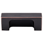 Top Knobs Modern Metro 2 Inch Center to Center Cup Cabinet Pull from the Sanctuary II Series - 25 Pack Tuscan Bronze