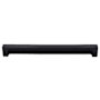 Top Knobs Modern Metro 8 Inch Center to Center Cup Cabinet Pull from the Sanctuary II Series - 10 Pack Flat Black