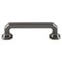 Top Knobs Emerald 3-3/4 Inch Center to Center Handle Cabinet Pull from the Chareau Collection Ash Gray
