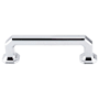 Top Knobs Emerald 3-3/4 Inch Center to Center Handle Cabinet Pull from the Chareau Series - 10 Pack Polished Chrome