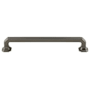 Top Knobs Emerald 7 Inch Center to Center Handle Cabinet Pull from the Chareau Collection Ash Gray