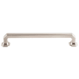 Top Knobs Emerald 7 Inch Center to Center Handle Cabinet Pull from the Chareau Collection Brushed Satin Nickel