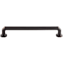 Top Knobs Emerald 7 Inch Center to Center Handle Cabinet Pull from the Chareau Collection Tuscan Bronze