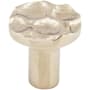 Top Knobs Cobblestone 1-1/8 Inch Mushroom Cabinet Knob Polished Nickel