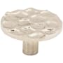 Top Knobs Cobblestone 1-15/16 Inch Mushroom Cabinet Knob Polished Nickel