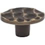 Top Knobs Cobblestone 2 Inch Oval Cabinet Knob Antique Brass