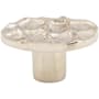Top Knobs Cobblestone 2 Inch Oval Cabinet Knob Polished Nickel