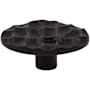 Top Knobs Cobblestone 2-5/8 Inch Oval Cabinet Knob Coal Black