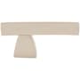 Top Knobs Arched 2-1/2 Inch Long Designer Cabinet Knob from the Sanctuary Collection Brushed Satin Nickel