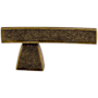 Top Knobs Arched 2-1/2 Inch Long Designer Cabinet Knob from the Sanctuary Collection German Bronze