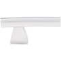 Top Knobs Arched 2-1/2 Inch Long Designer Cabinet Knob from the Sanctuary Collection Polished Chrome