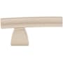 Top Knobs Arched 2-1/2 Inch Long Designer Cabinet Knob from the Sanctuary Collection Polished Nickel