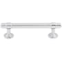 Top Knobs Ellis 3-3/4 Inch Center to Center Bar Cabinet Pull Polished Chrome