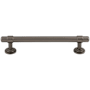 Top Knobs Ellis 5-1/16 Inch Center to Center Bar Cabinet Pull Ash Gray