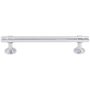 Top Knobs Ellis 5-1/16 Inch Center to Center Bar Cabinet Pull Polished Chrome