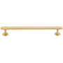 Top Knobs Ellis 7-9/16 Inch Center to Center Bar Cabinet Pull Honey Bronze