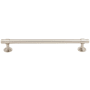 Top Knobs Ellis 18 Inch Center to Center Bar Appliance Pull Brushed Satin Nickel