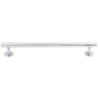 Top Knobs Ellis 18 Inch Center to Center Bar Appliance Pull Polished Chrome