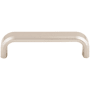 Top Knobs Telfair 3-3/4 Inch Center to Center Handle Cabinet Pull Polished Nickel