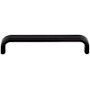Top Knobs Telfair 5-1/16 Inch Center to Center Handle Cabinet Pull Flat Black