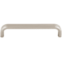 Top Knobs Telfair 5-1/16 Inch Center to Center Handle Cabinet Pull Brushed Satin Nickel