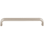 Top Knobs Telfair 6-5/16 Inch Center to Center Handle Cabinet Pull Brushed Satin Nickel