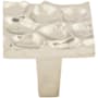 Top Knobs Cobblestone 1-3/8 Inch Square Cabinet Knob Polished Nickel