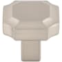 Top Knobs Davenport 1-1/4 Inch Geometric Cabinet Knob Brushed Satin Nickel