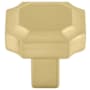 Top Knobs Davenport 1-1/4 Inch Geometric Cabinet Knob Honey Bronze