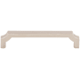 Top Knobs Davenport 5-1/16 Inch Center to Center Handle Cabinet Pull Polished Nickel