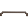 Top Knobs Davenport 6-5/16 Inch Center to Center Handle Cabinet Pull Ash Gray