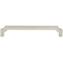 Top Knobs Davenport 6-5/16 Inch Center to Center Handle Cabinet Pull Brushed Satin Nickel