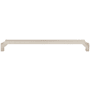 Top Knobs Davenport 8-13/16 Inch Center to Center Handle Cabinet Pull Brushed Satin Nickel