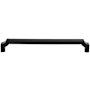 Top Knobs Davenport 12 Inch Center to Center Handle Appliance Pull Flat Black
