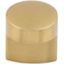 Top Knobs Hartridge 1-1/8 Inch Mushroom Cabinet Knob Honey Bronze