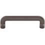 Top Knobs Hartridge 3-3/4 Inch Center to Center Handle Cabinet Pull Ash Gray