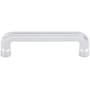 Top Knobs Hartridge 3-3/4 Inch Center to Center Handle Cabinet Pull Polished Chrome