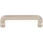 Top Knobs Hartridge 3-3/4 Inch Center to Center Handle Cabinet Pull Polished Nickel