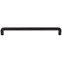 Top Knobs Hartridge 8-13/16 Inch Center to Center Handle Cabinet Pull Flat Black