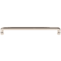 Top Knobs Hartridge 8-13/16 Inch Center to Center Handle Cabinet Pull Polished Nickel