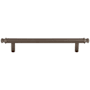 Top Knobs Julian 5-1/16 Inch Center to Center Bar Cabinet Pull Ash Gray