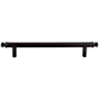 Top Knobs Julian 5-1/16 Inch Center to Center Bar Cabinet Pull Flat Black