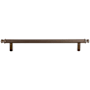 Top Knobs Julian 6-5/16 Inch Center to Center Bar Cabinet Pull Ash Gray