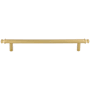 Top Knobs Julian 6-5/16 Inch Center to Center Bar Cabinet Pull Honey Bronze