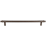 Top Knobs Julian 18 Inch Center to Center Bar Appliance Pull Ash Gray