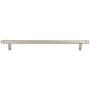 Top Knobs Julian 18 Inch Center to Center Bar Appliance Pull Brushed Satin Nickel