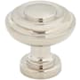 Top Knobs Ulster 1-1/4 Inch Mushroom Cabinet Knob Polished Nickel
