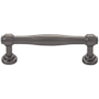 Top Knobs Ulster 3-3/4 Inch Center to Center Bar Cabinet Pull Ash Gray